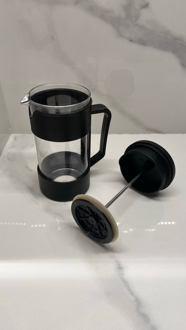 Siyah French Press - Görsel 2