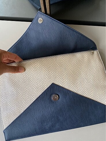 Beden lacivert Renk Tasarım clutch çanta