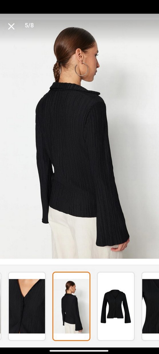 pileli gömlek, kadın gömlek - Görsel 2