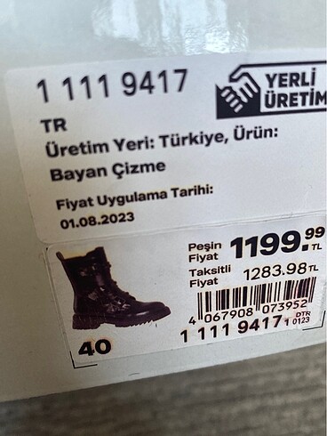 40 Beden Kemerli bot