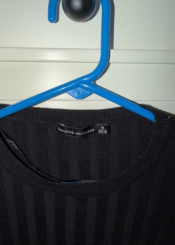 Siyah Kadın Triko Uzun Kollu Kazak - Görsel 3