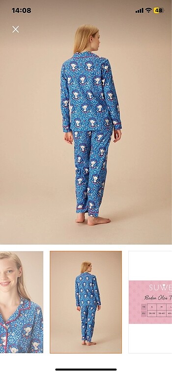 Suwen Suwen pijama takımı