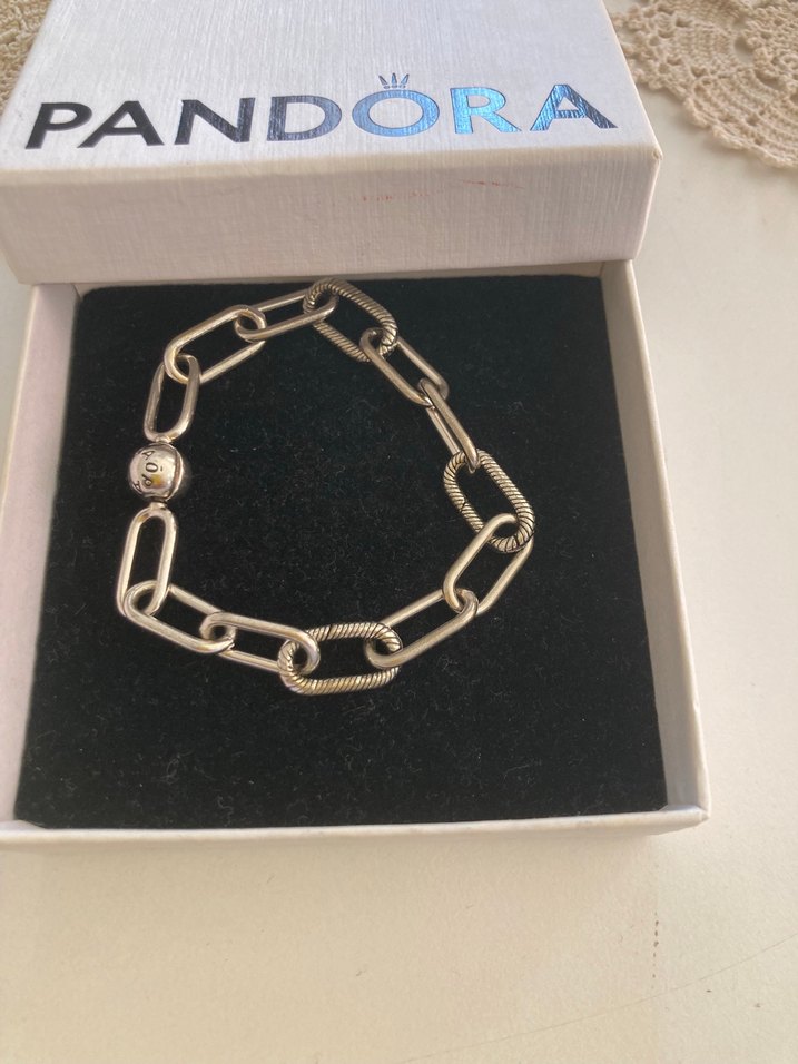 Pandora Kalın Me Halka Bileklik - Görsel 3