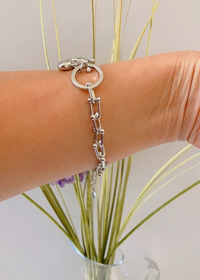 Kalpli Zarif Tiffany Bileklik - Görsel 2