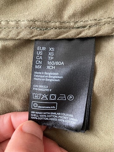 H&M mevsimlik mont - Görsel 3