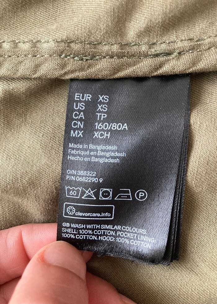 H&M mevsimlik mont - Görsel 3
