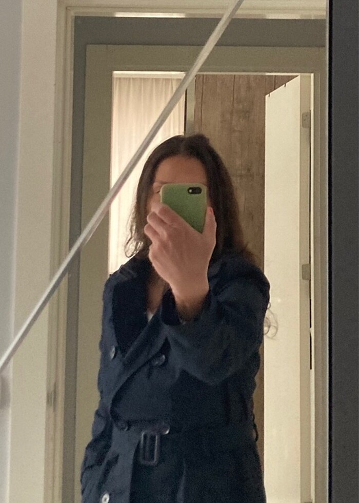 Stradivarius Kısa Trençkot - Görsel 2