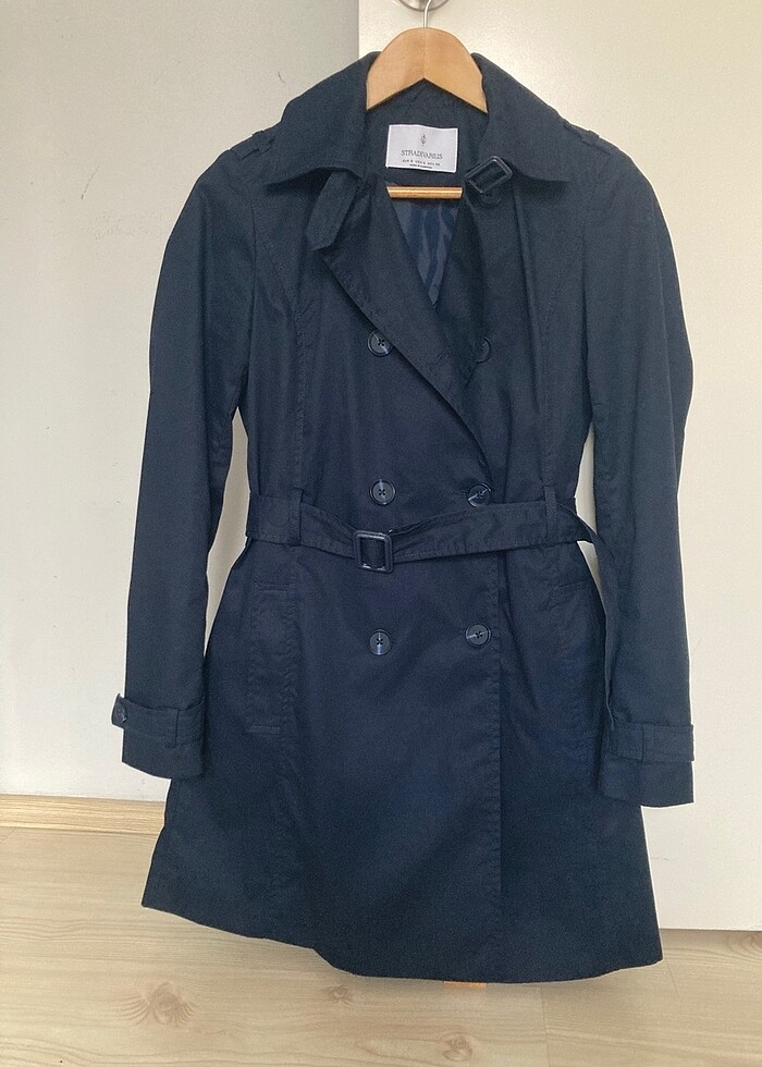 Stradivarius Kısa Trençkot - Görsel 3