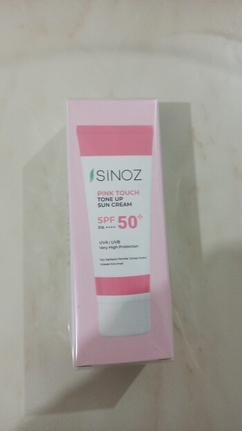 Sinoz gunes kremi ambalajlı hic açılmadı 