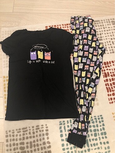 15-16 Yaş Beden pijama takımı