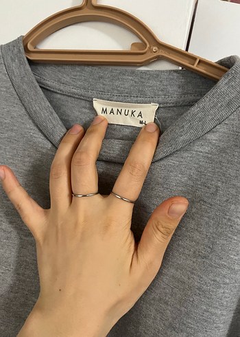 Gri Kadın Uzun Kollu Sweatshirt - Görsel 4