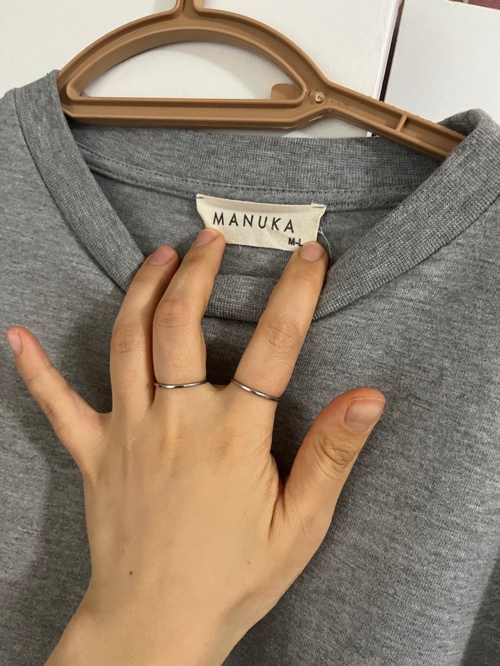 Gri Kadın Uzun Kollu Sweatshirt - Görsel 4