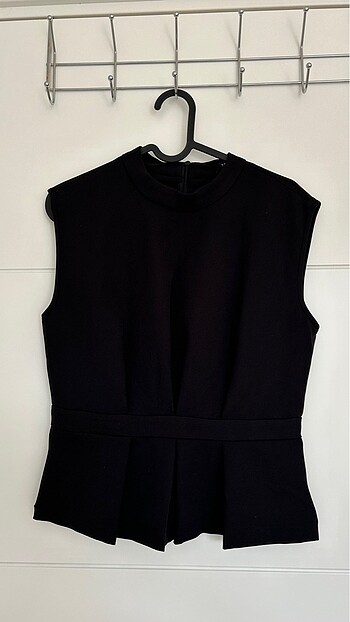 Siyah Abiye Bluz - Görsel 6