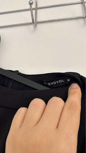 Siyah Abiye Bluz - Görsel 8