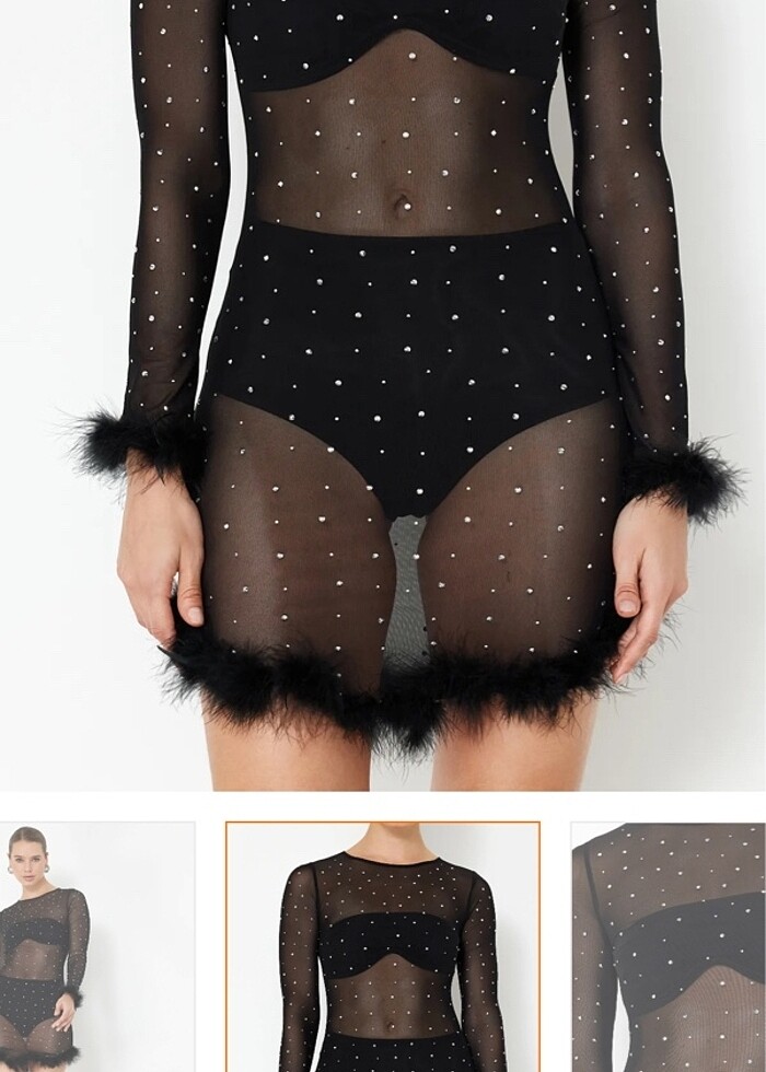 Tül elbise - Görsel 2