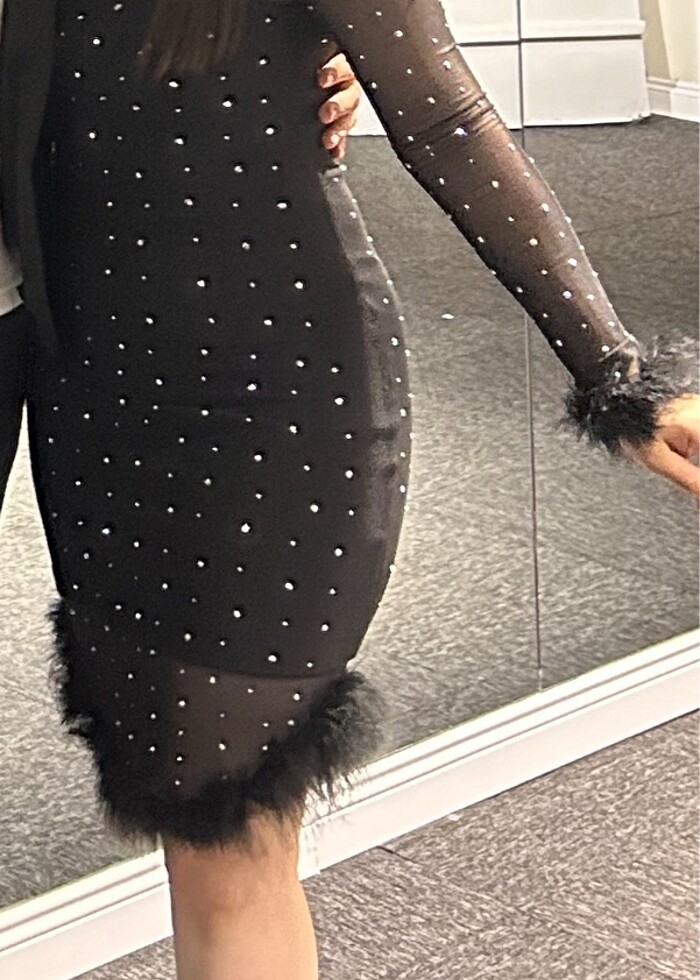 Tül elbise - Görsel 4