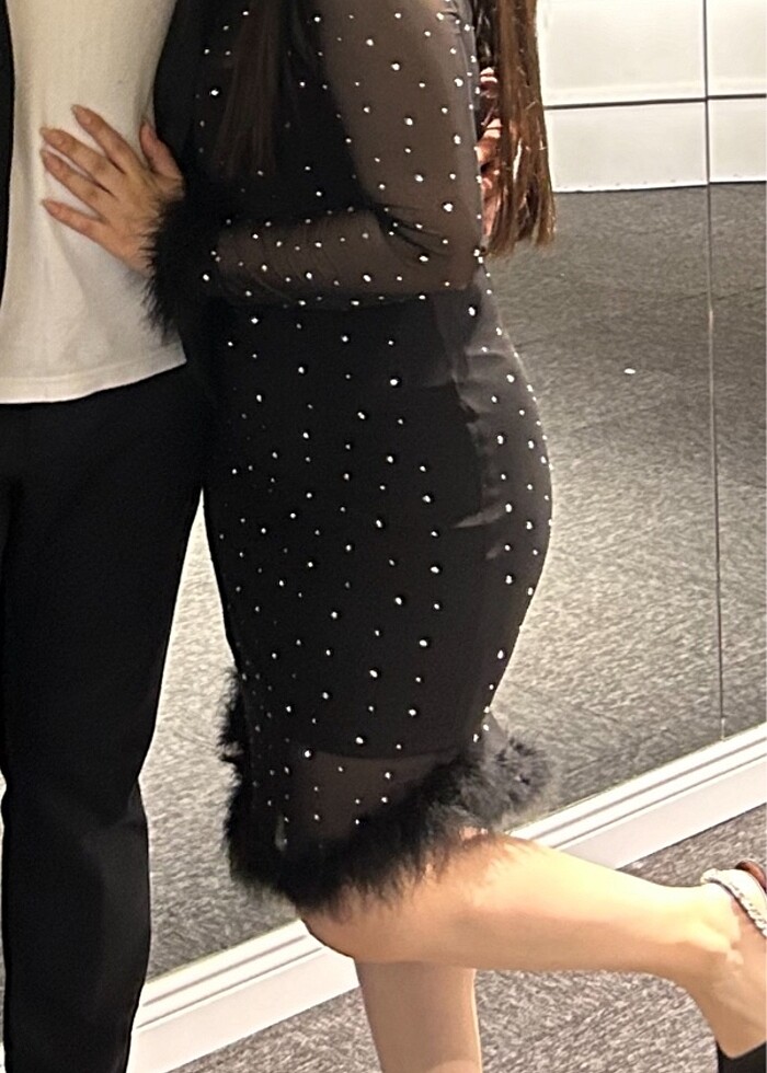 Tül elbise - Görsel 5