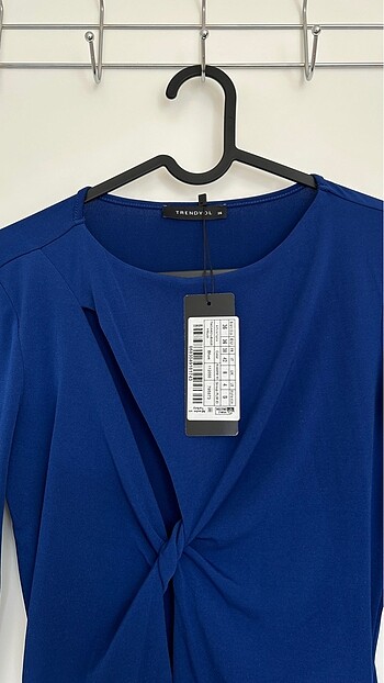 Trendyol Mavi Elbise - Görsel 3