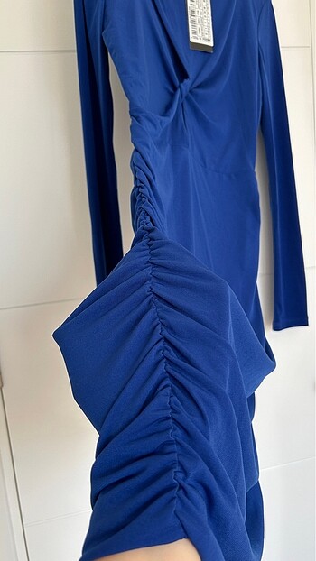 Trendyol Mavi Elbise - Görsel 4