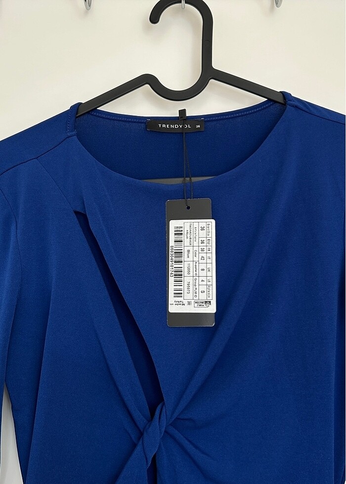 Trendyol Mavi Elbise - Görsel 3