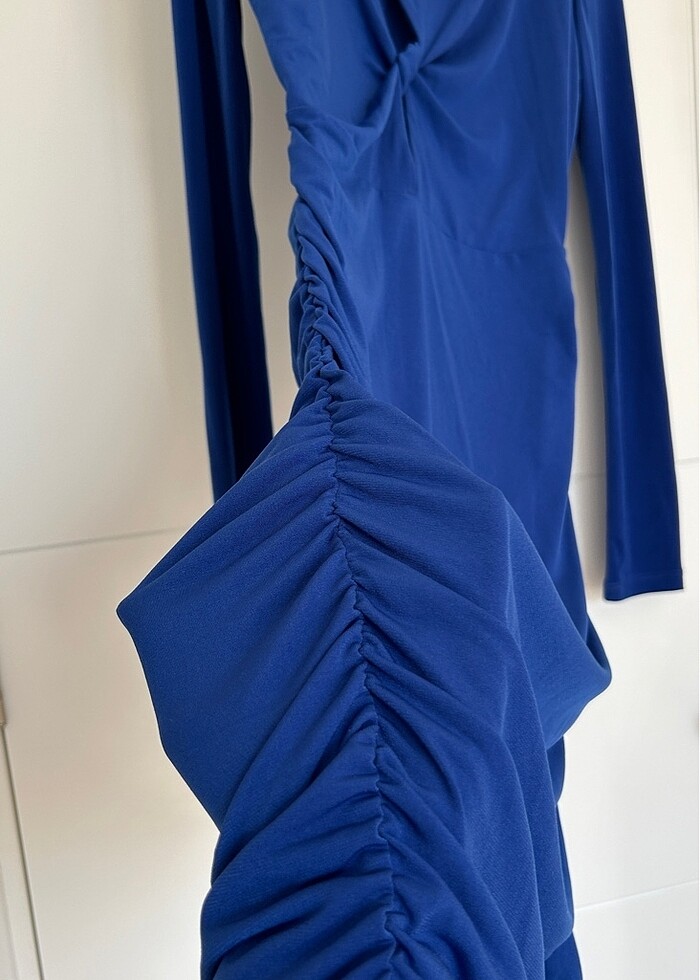 Trendyol Mavi Elbise - Görsel 4