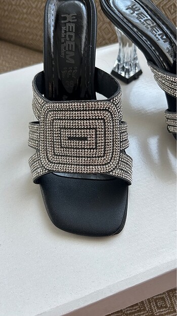 Kadın Taşlı terlik - Görsel 3