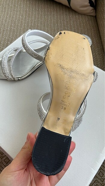 Kadın Taşlı Terlik - Görsel 7