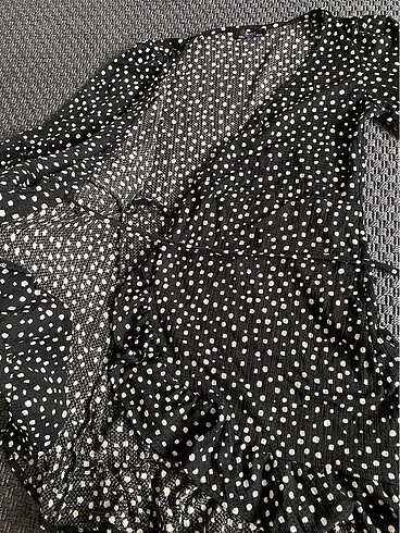 Bershka puantiyeli elbise - Görsel 2