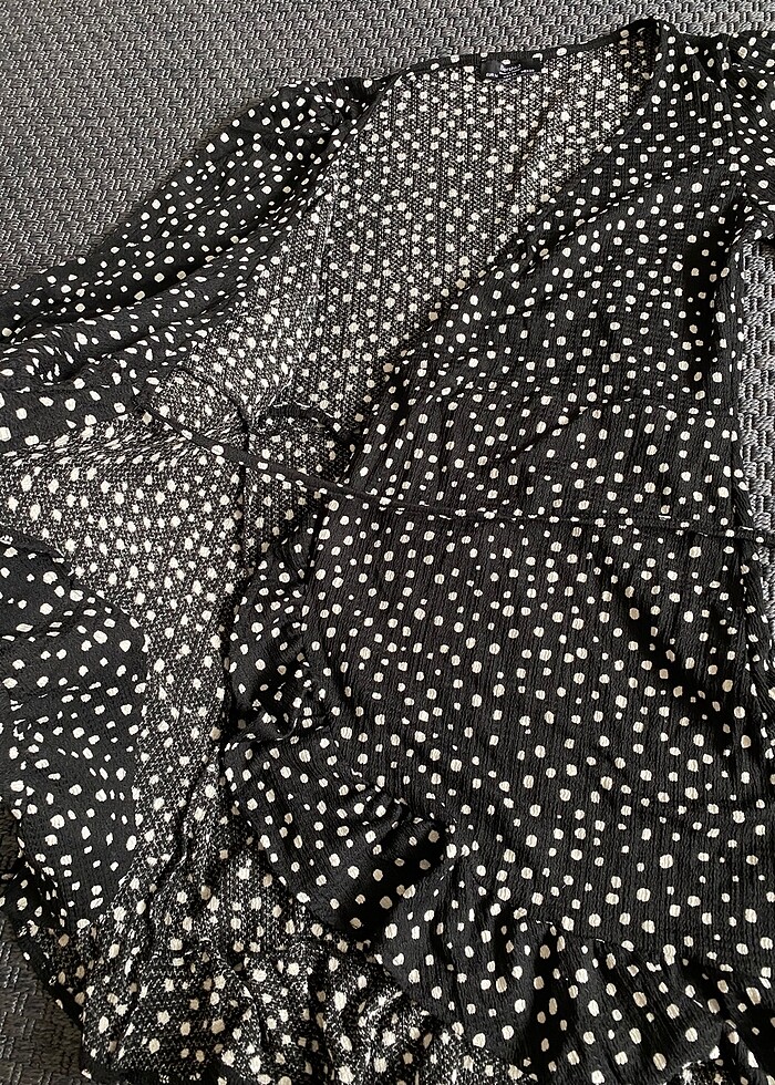 Bershka puantiyeli elbise - Görsel 2