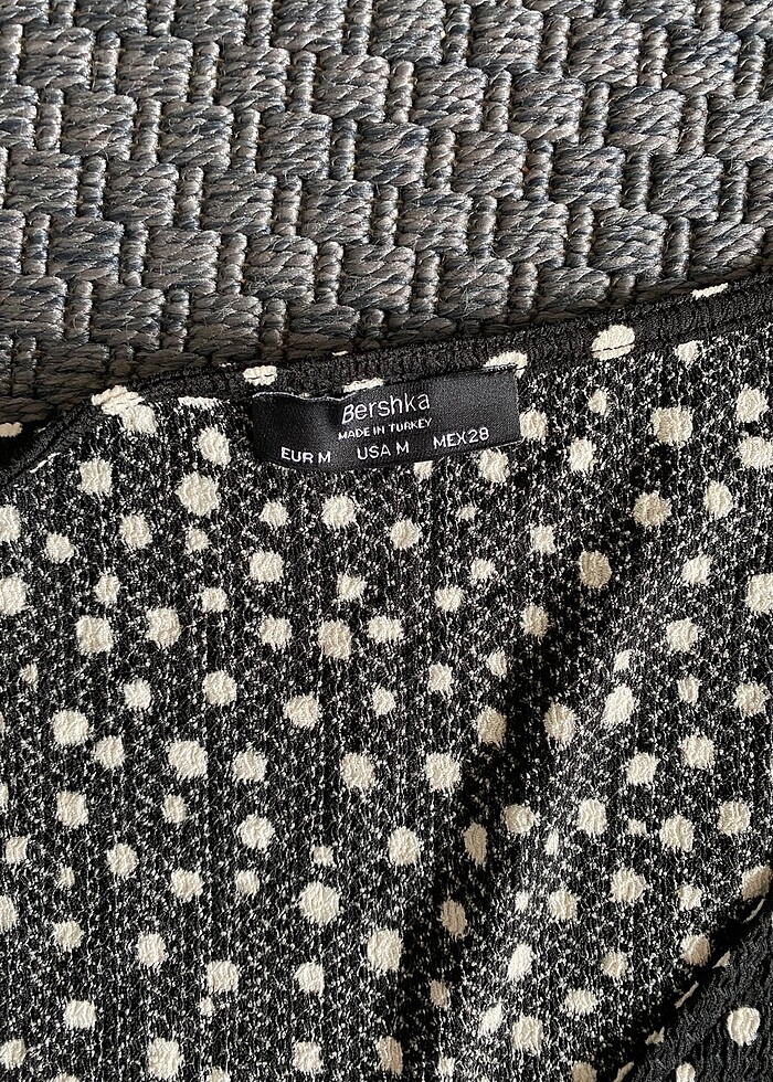 Bershka puantiyeli elbise - Görsel 3