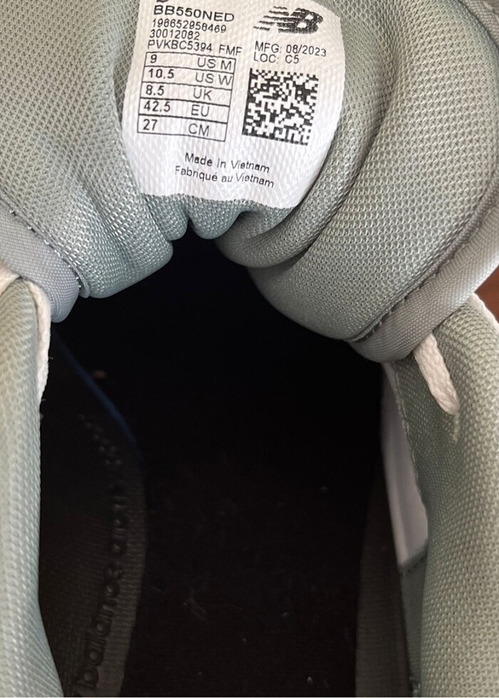 New Balance 550 ayakkabı - Görsel 5