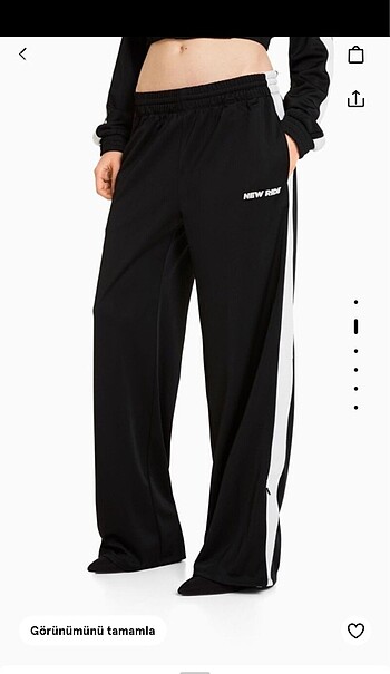 Bershka straight fit pantolon - Görsel 2