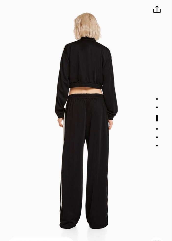 Bershka straight fit pantolon - Görsel 3