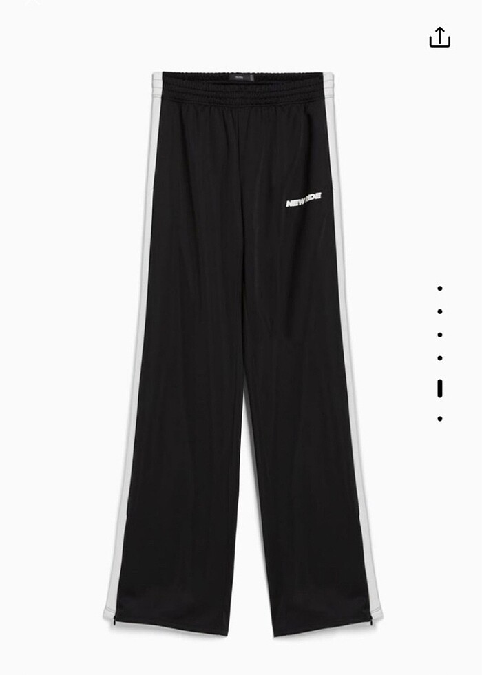 Bershka straight fit pantolon - Görsel 4