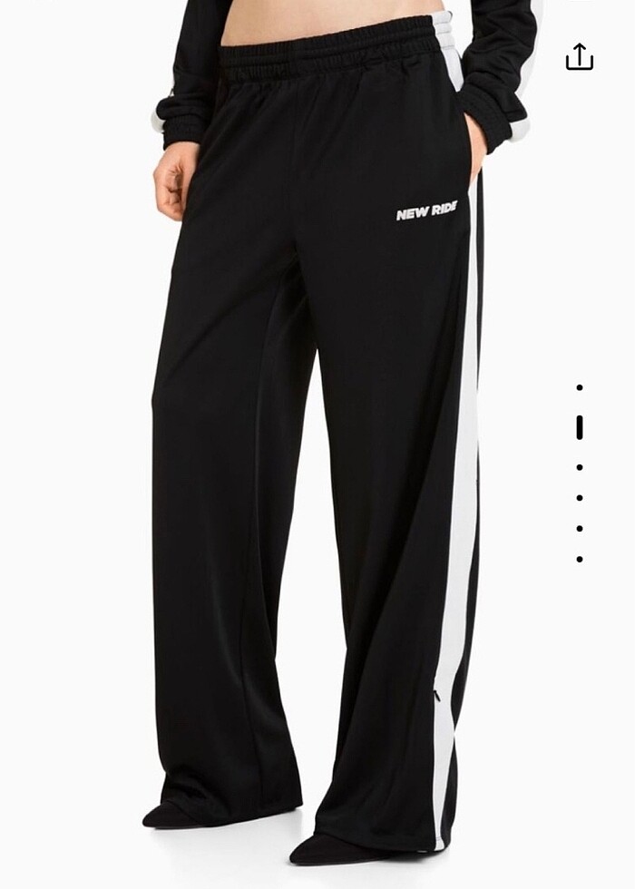 Bershka straight fit pantolon - Görsel 2