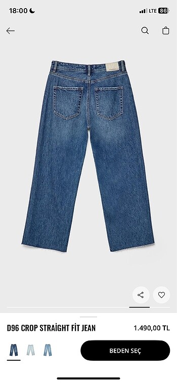 Stradivarius D96 jean