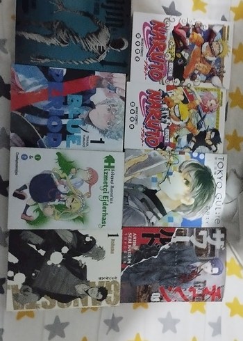 Çeşitli Manga ve Çizgi Roman Koleksiyonu