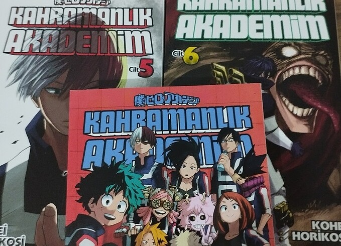 My hero academia kahramanlık akademim manga