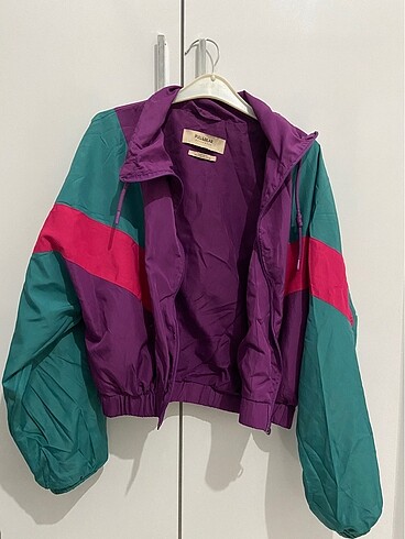 Pull and Bear vintage yağmurluk