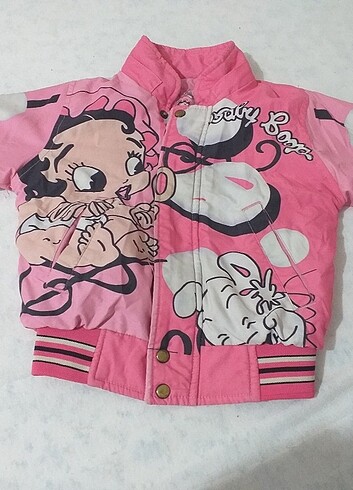 Babyliss Pembe çocuk mont 