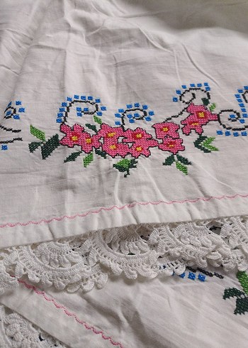 kanaviçe çeyizlik takım - Görsel 3