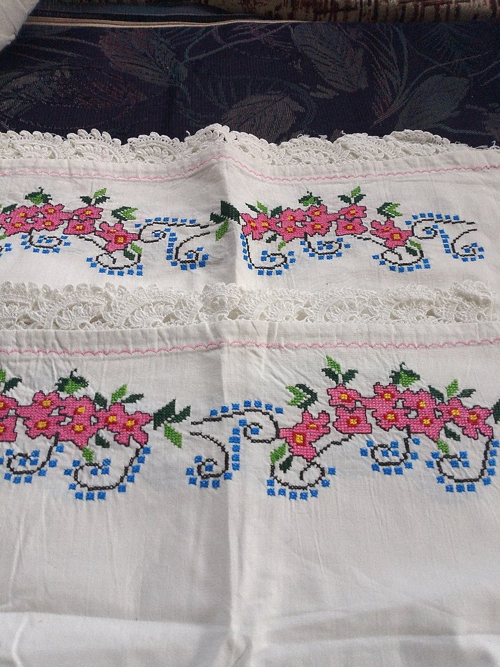 kanaviçe çeyizlik takım - Görsel 5