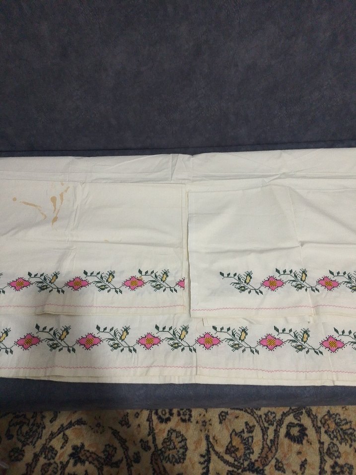 Nakışlı kanaviçe tekım - Görsel 2