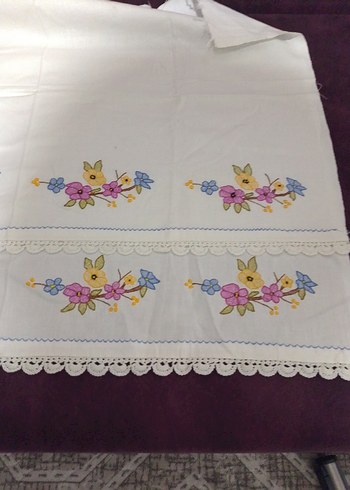 elde makineyle işlenmiş bebek yastığı - Görsel 2