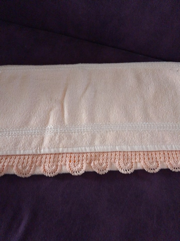 Nakışlı Bej Havlu - Görsel 2