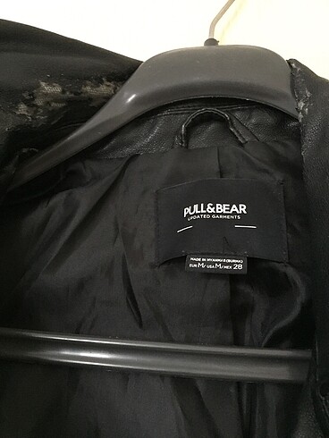 Pull and Bear Pull&bear deri ceket