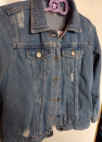11-12 Yaş Beden #KOTON#CEKET#KIZ#ERKEK#UNISEX#KOT#MAVİ