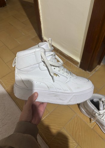 37 Beden beyaz Renk Puma karmen rebelle mid spor ayakkabı