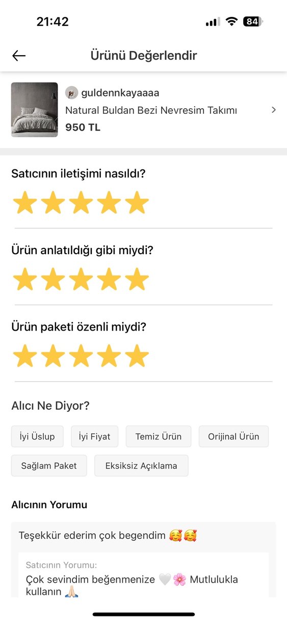 Gri Çizgili Nevresim Seti - Görsel 2