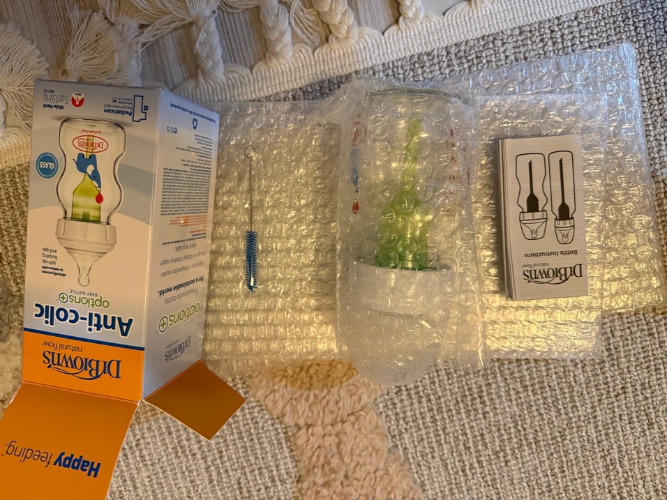 Dr. Brown's Options+ Bebek Biberonu Beyaz - Görsel 3